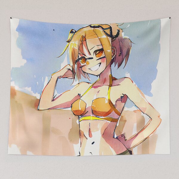 Aperçu de l'œuvre Anime Bikini Fille # 30 créée et vendue par Eynoxart.