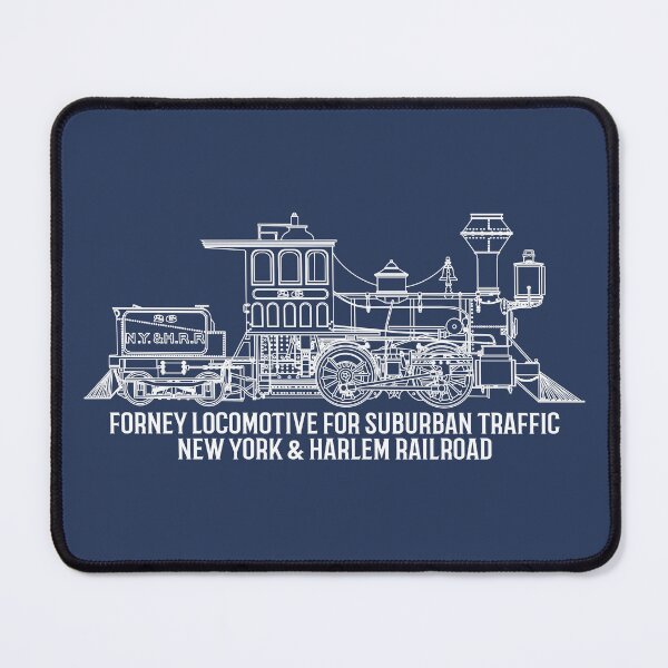 Item preview, 1876 Forney Steam Locomotive for New York Suburban Traffic Blueprint Diagram Gift designed and sold by Maljonic.