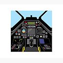 Airplane Cockpit Duvet Cover By Vectorworks51 Redbubble