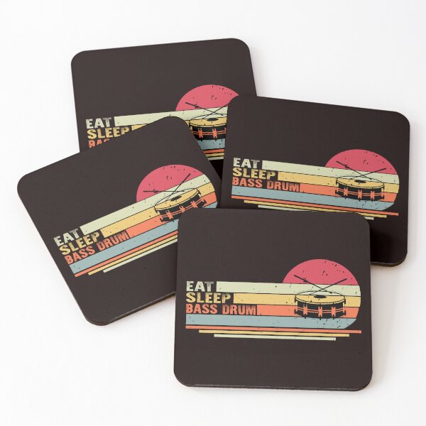 Item preview, Eat Sleep Bass Drum, Funny Drumming designed and sold by Aerial Addicts.