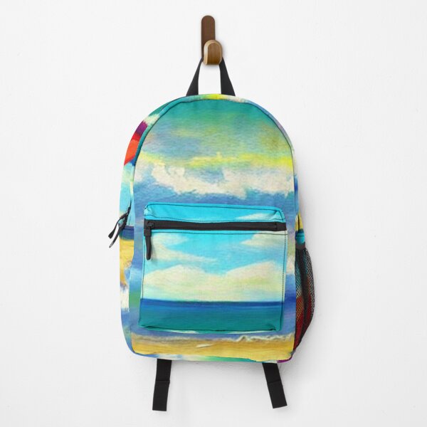Item preview, Seaside Beach Scene Painting - Beach Time designed and sold by BeaconMarketing.