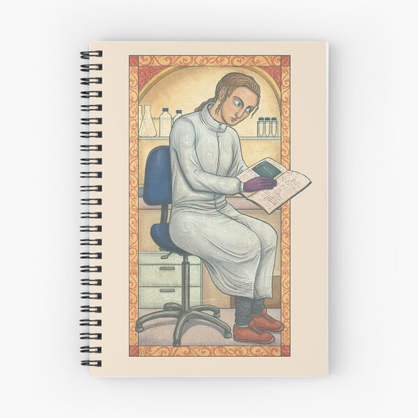 Artikelvorschau, Der Doktorand entziffert die antiken Texte (auch bekannt als das Laborbuch vom letzten Jahr) entworfen und verkauft von CatharticOutlet.