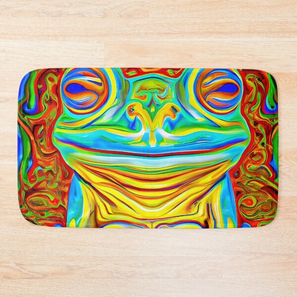 Item preview, Froggy Animal Spirit (11) - Trippy Psychedelic Frog designed and sold by TheThirdEye.