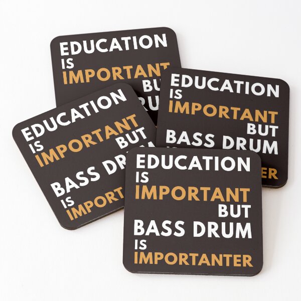 Item preview, Education And Bass Drum, Funny Drumming designed and sold by Aerial Addicts.