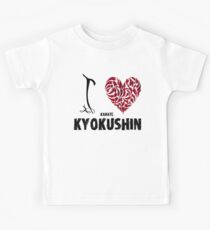 Kyokushin Karate T shirt I love Kids Tee