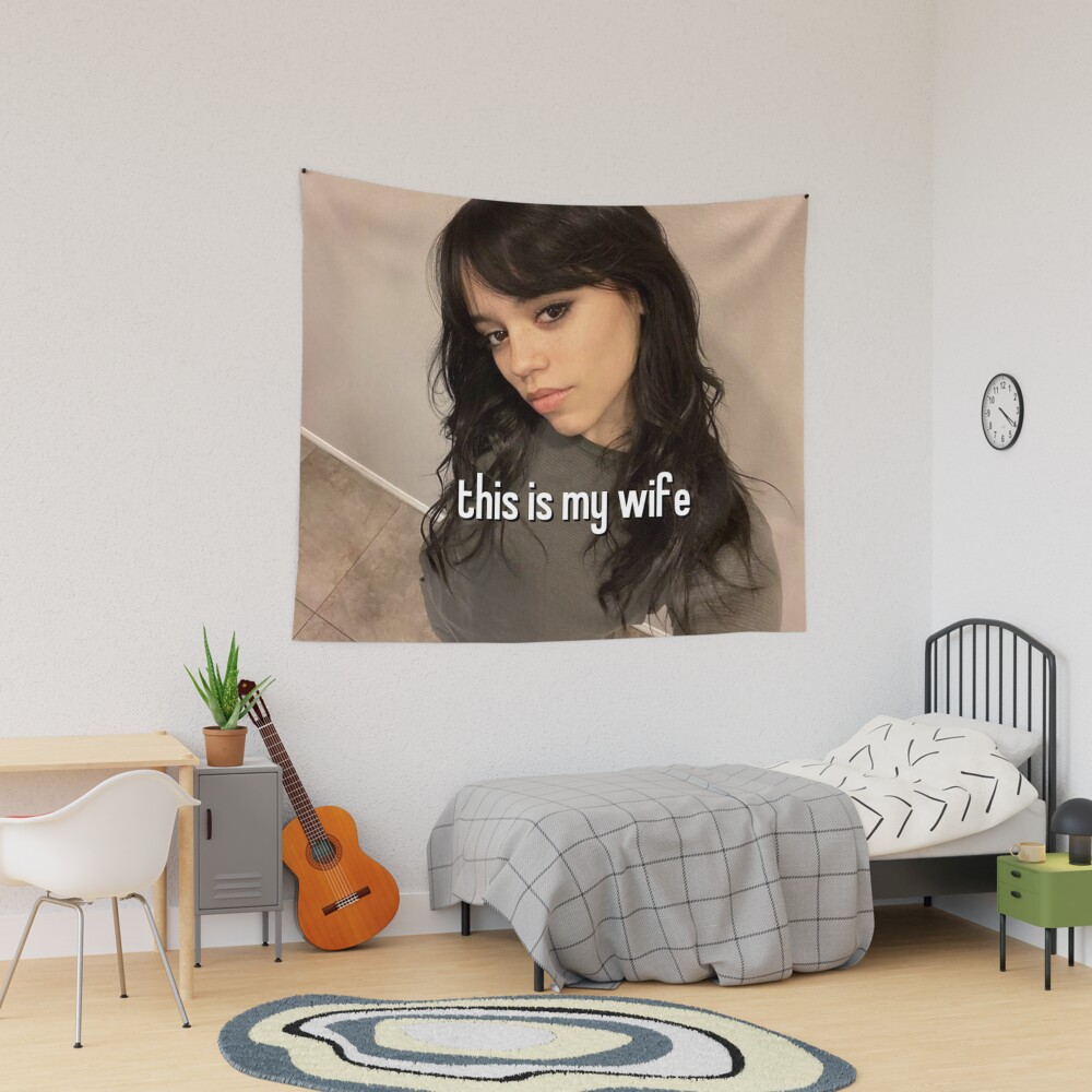 Wandbehang for Sale mit Jenna Ortega Mittwoch von yaninadiamond |  Redbubble