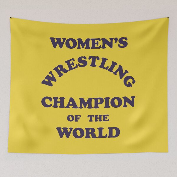 Item preview, Woman's Wrestling Champion of the world designed and sold by hotshots-design.