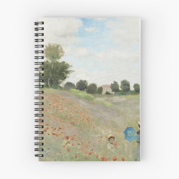 Item preview, The Poppy Field near Argenteuil  designed and sold by InkishKingdoms.