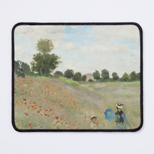 Item preview, The Poppy Field near Argenteuil  designed and sold by InkishKingdoms.