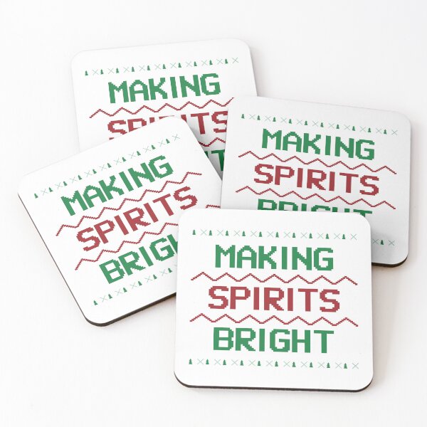 Item preview, Making Spirits Bright!  Christmas Holiday Sweater Design designed and sold by LifeSpice.