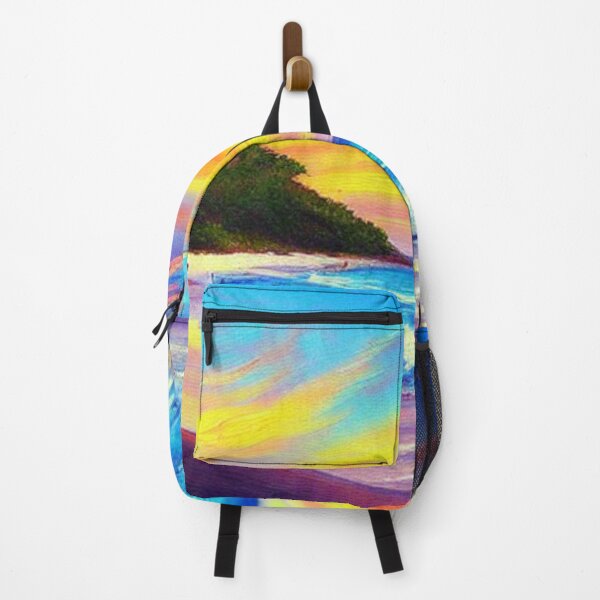 Item preview, Seaside Beach Scene Painting - Day At The Beach designed and sold by BeaconMarketing.