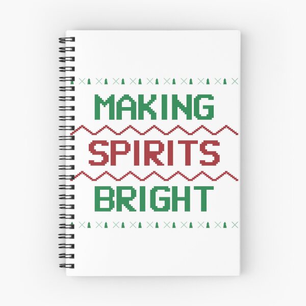 Item preview, Making Spirits Bright!  Christmas Holiday Sweater Design designed and sold by LifeSpice.