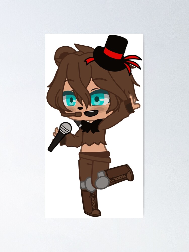 Cheerful Chibi Boy Singer Gacha Club. Oc friends forever Gacha life - Gacha  Club Dolls | Poster