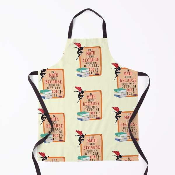 Item preview, Superhero Math Teacher Appreciation designed and sold by superteachers.