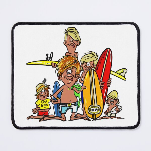 Item preview, Vintage sixties longboards Surfer beach boys gang after Rick Griffin Greg Noll surfboards  designed and sold by Kludoman.