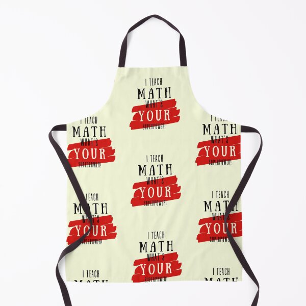 Item preview, Superhero Math Teacher Appreciation designed and sold by superteachers.