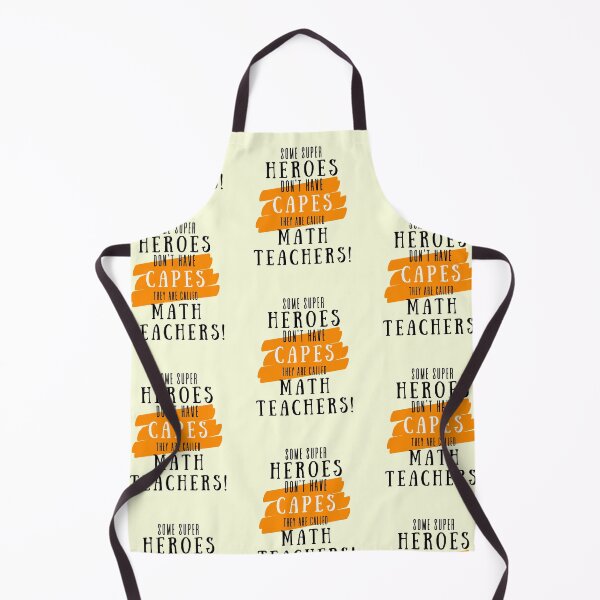 Item preview, Superhero Math Teacher Appreciation designed and sold by superteachers.