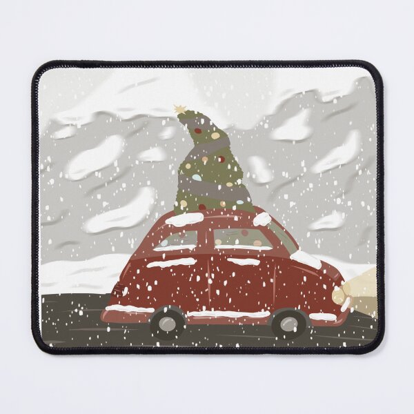 Item preview, Christmas Tree Car Travel  designed and sold by ArtsbyDia.
