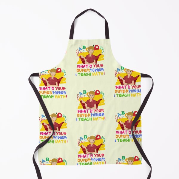Item preview, I Teach Math Teacher Appreciation designed and sold by superteachers.