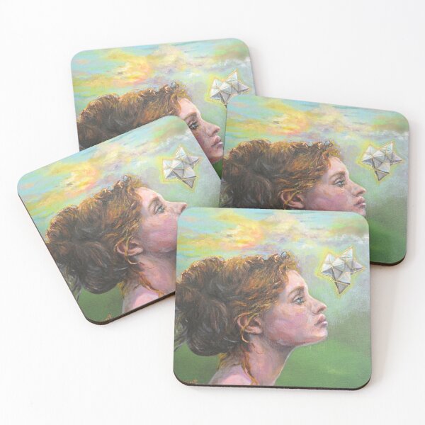 Item preview, Alchemist Young woman creating her vision designed and sold by AmandaFineArt.