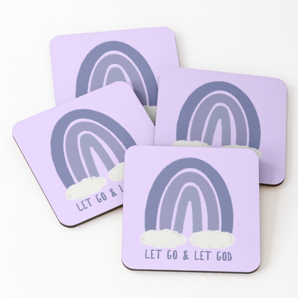 Item preview, Let Go and Let God Purple Rainbow designed and sold by de-luz-designs.