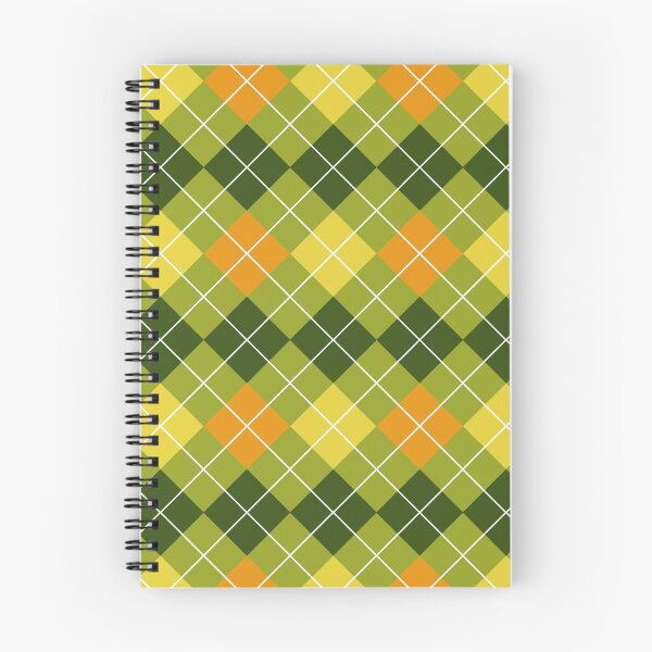 Item preview, Yellow Orange and Green Argyle Pattern designed and sold by SaradaBoru.