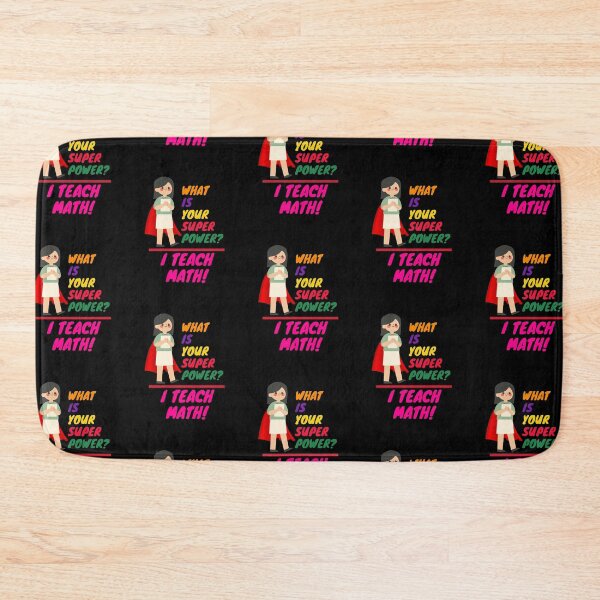 Item preview, Superhero Math Teacher Appreciation designed and sold by superteachers.