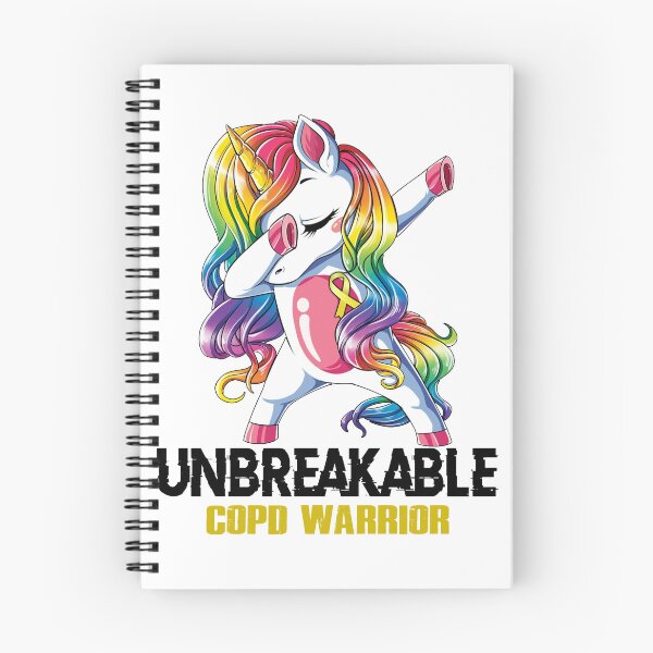 Item preview, COPD Awareness - Unicorn COPD Warrior Ribbon UNBREAKABLE designed and sold by Fernandezf.