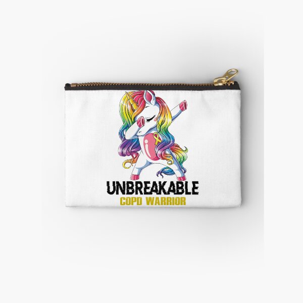 Item preview, COPD Awareness - Unicorn COPD Warrior Ribbon UNBREAKABLE designed and sold by Fernandezf.