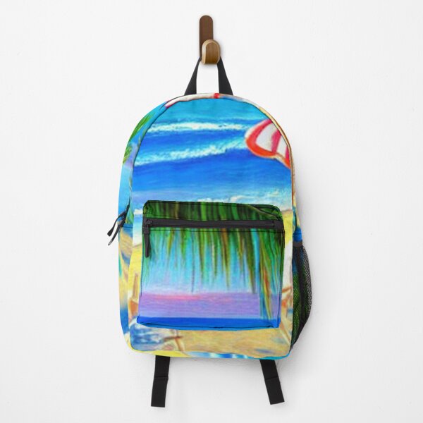 Item preview, Seaside Beach Scene Painting - Paradise designed and sold by BeaconMarketing.