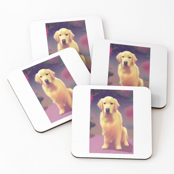 Item preview, Golden retriever  designed and sold by GroovyDino.