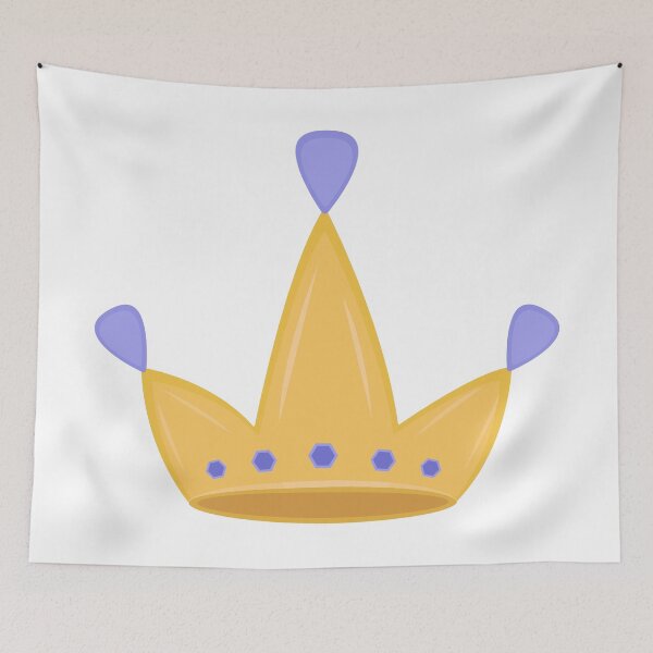 Item preview, Crown in yellow and blue colors designed and sold by OM-lova.
