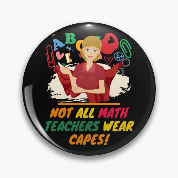 Item preview, Superhero Math Teacher Appreciation designed and sold by superteachers.