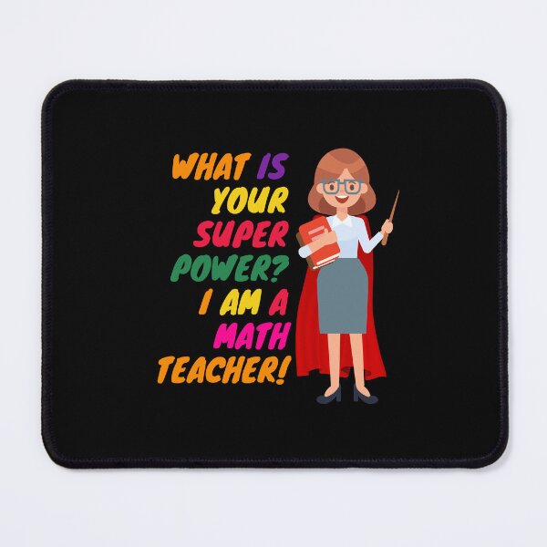 Item preview, Superhero Math Teacher Appreciation designed and sold by superteachers.