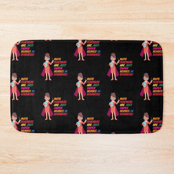 Item preview, Superhero Math Teacher Appreciation designed and sold by superteachers.