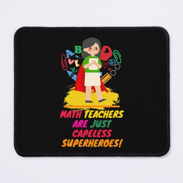 Item preview, Superhero Math Teacher Appreciation designed and sold by superteachers.