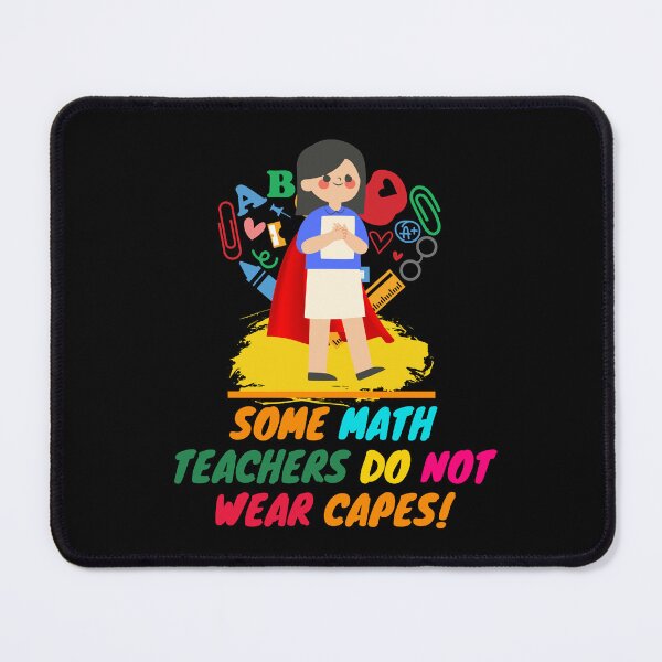 Item preview, Superhero Math Teacher Appreciation designed and sold by superteachers.