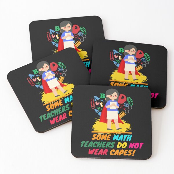 Item preview, Superhero Math Teacher Appreciation designed and sold by superteachers.