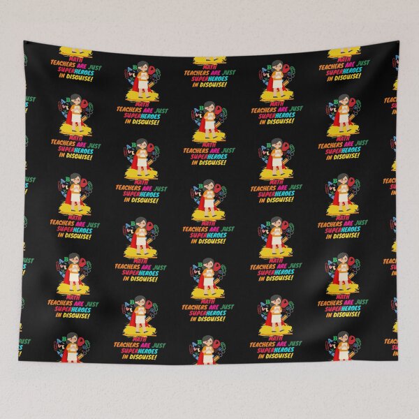 Item preview, Superhero Math Teacher Appreciation designed and sold by superteachers.