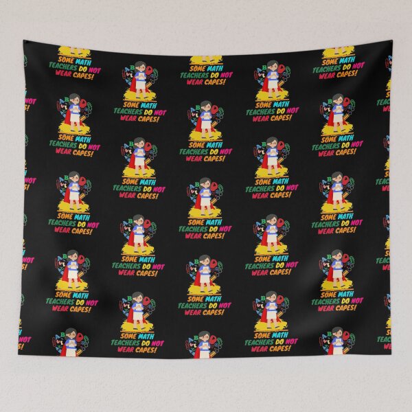 Item preview, Superhero Math Teacher Appreciation designed and sold by superteachers.