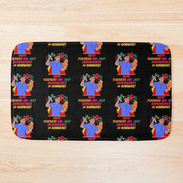 Item preview, Superhero Math Teacher Appreciation designed and sold by superteachers.