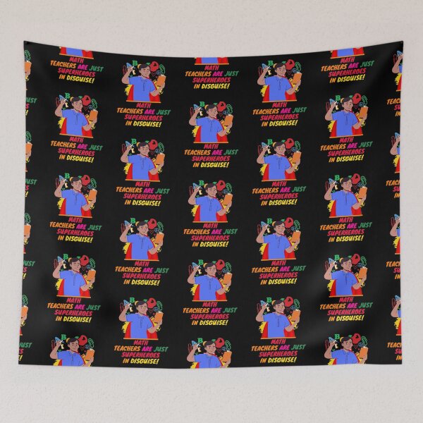 Item preview, Superhero Math Teacher Appreciation designed and sold by superteachers.
