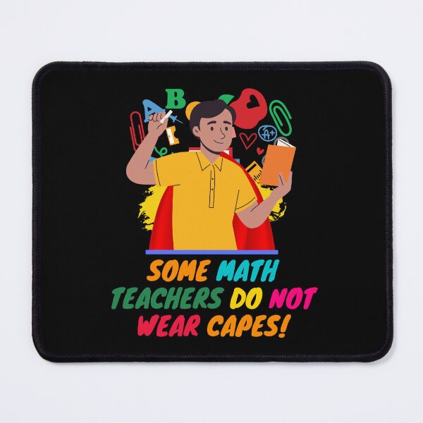 Item preview, Superhero Math Teacher Appreciation designed and sold by superteachers.