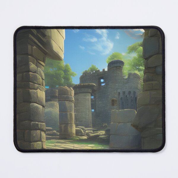 Item preview, Ruins of a anime medieval castle designed and sold by Devin Farinsky.