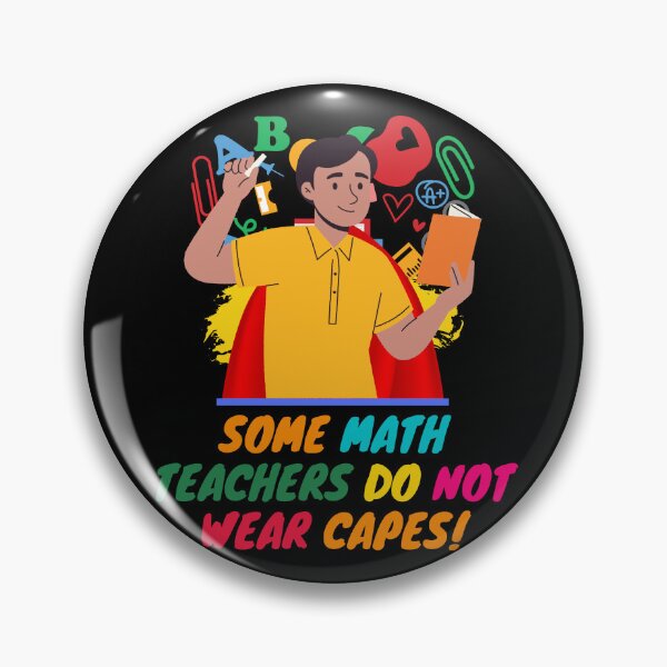 Item preview, Superhero Math Teacher Appreciation designed and sold by superteachers.