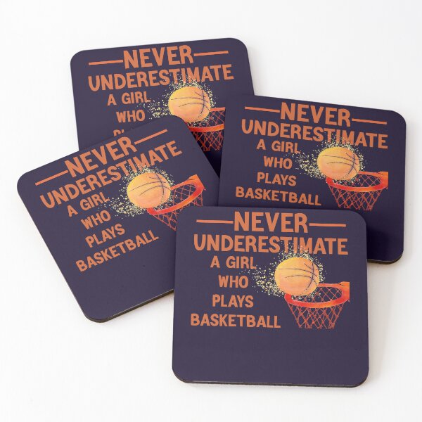 Item preview, Never Underestimate A Girl Who Plays Basketball Girl Power designed and sold by Sarah38.