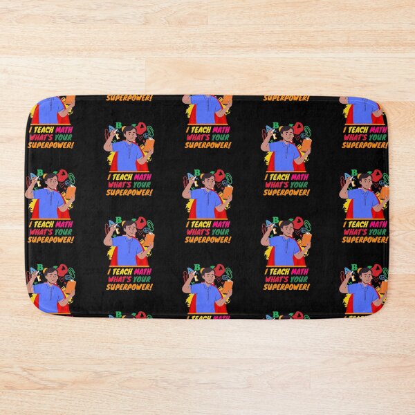Item preview, Superhero Math Teacher Appreciation designed and sold by superteachers.