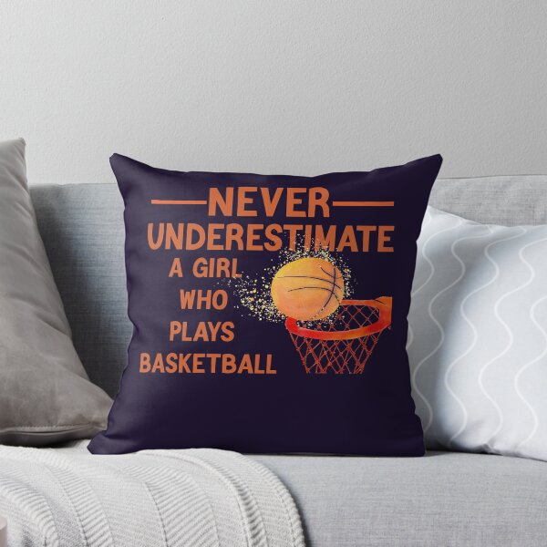 Item preview, Never Underestimate A Girl Who Plays Basketball Girl Power designed and sold by Sarah38.