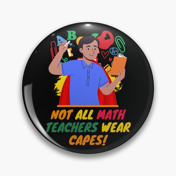 Item preview, Superhero Math Teacher Appreciation designed and sold by superteachers.