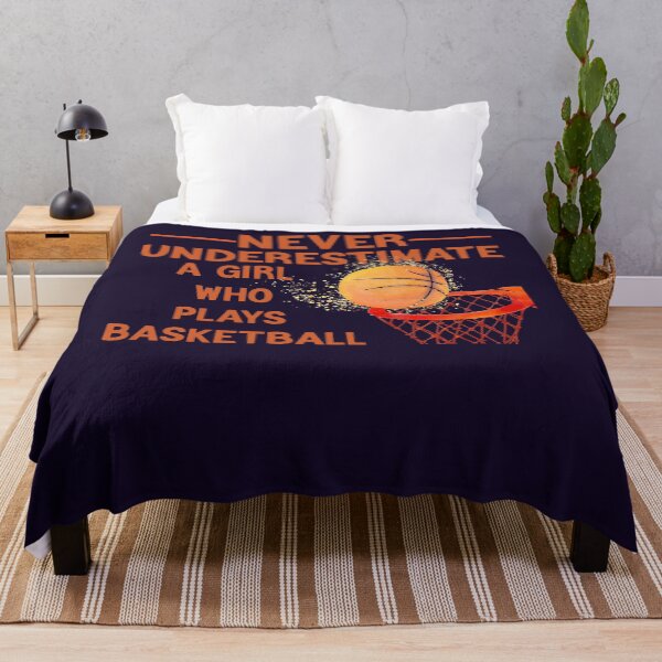 Item preview, Never Underestimate A Girl Who Plays Basketball Girl Power designed and sold by Sarah38.